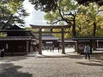 明治神宮の鳥居
