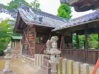 八幡社(附島)の本殿・本堂