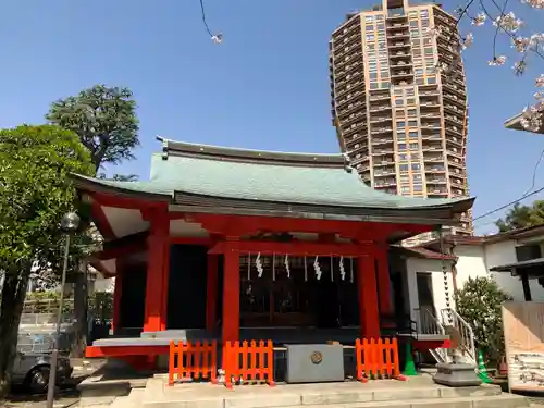 麻布氷川神社の本殿・本堂