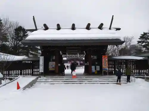 札幌護國神社の初詣