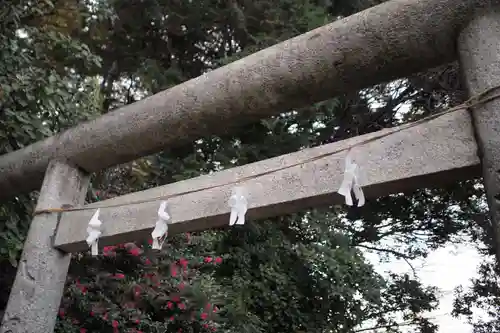 中氷川神社の鳥居