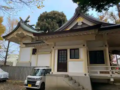天沼八幡神社の本殿・本堂