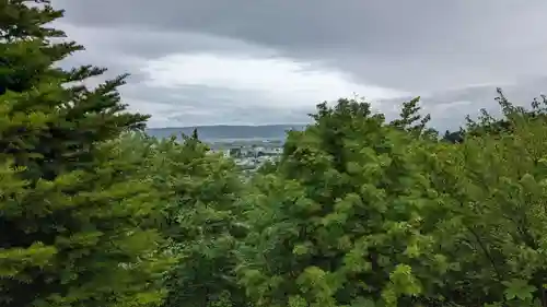 中富良野神社の景色