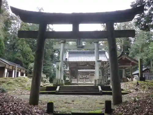 國庁裏神社の鳥居