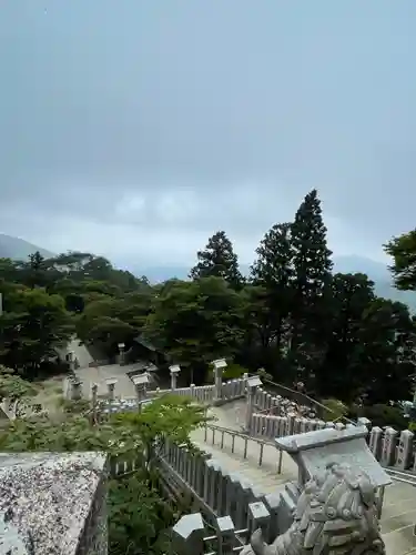 大山阿夫利神社の景色