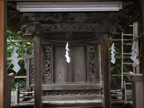 諏訪神社の本殿・本堂