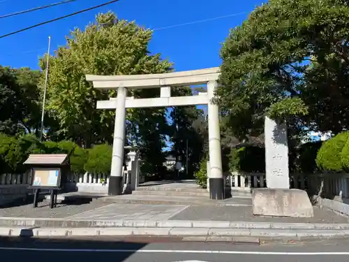 龍口明神社の鳥居