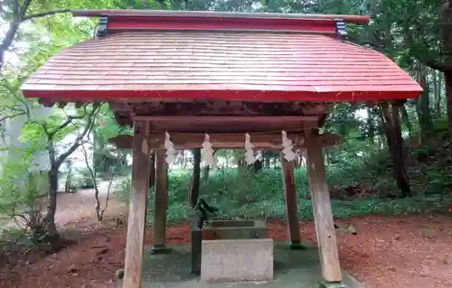 十勝神社の手水舎