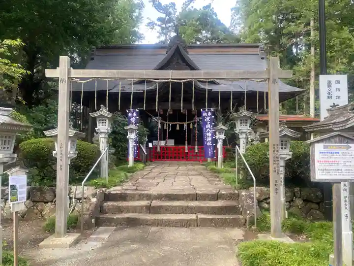 涼ケ岡八幡神社(福島県)