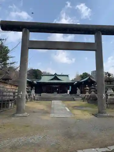 濃飛護國神社の鳥居