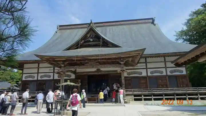 中尊寺の本殿・本堂