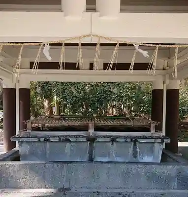 福岡縣護國神社の手水舎