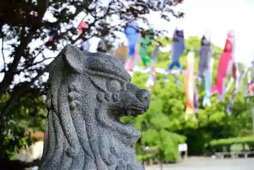 白旗神社の狛犬