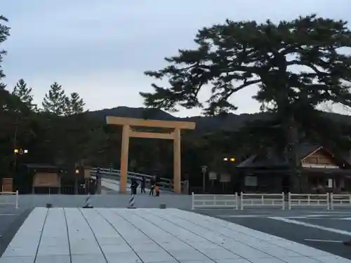 伊勢神宮内宮（皇大神宮）の鳥居