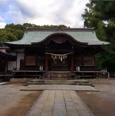 葛飾八幡宮の本殿・本堂
