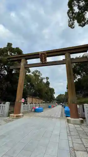 和泉國一之宮　大鳥大社の鳥居