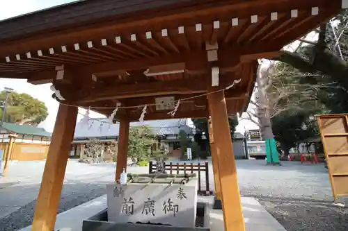 日枝神社の手水舎