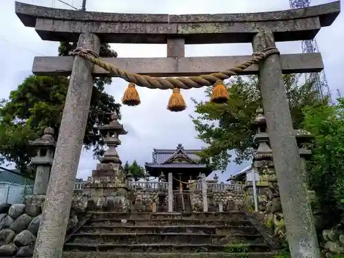 二ﾉ宮神社の鳥居