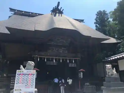 産泰神社の本殿