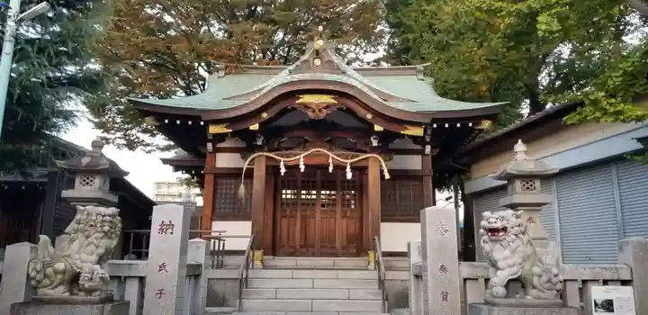 蒲原神社の本殿・本堂