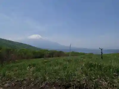 諏訪神社奥宮の周辺