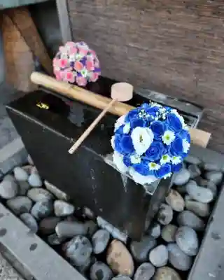 上尾御嶽神社の手水舎