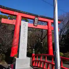 米之宮浅間神社の鳥居