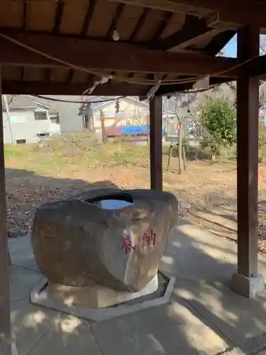 白髭神社の手水