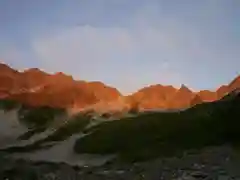 穂高神社嶺宮の周辺