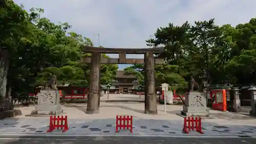 筥崎宮の鳥居