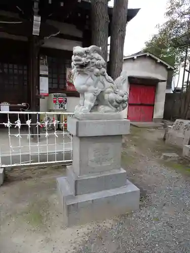 柳原天神社の狛犬