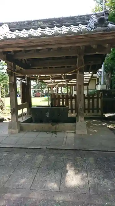 鶴谷八幡宮の手水舎