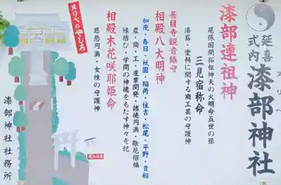 漆部神社(愛知県)