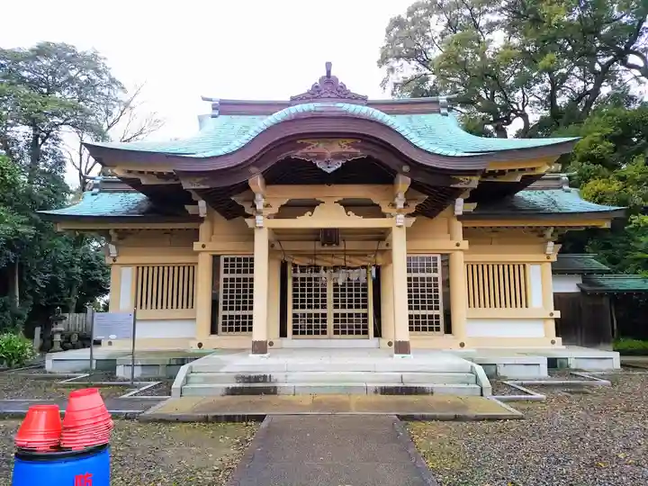 八社神社の本殿・本堂