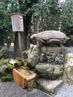 安宅住吉神社の手水舎