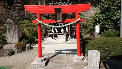 武州柿生琴平神社の鳥居