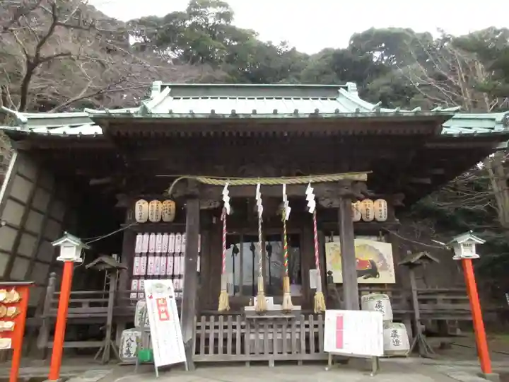 大津諏訪神社の本殿・本堂
