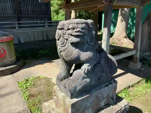 鹿島神社の狛犬