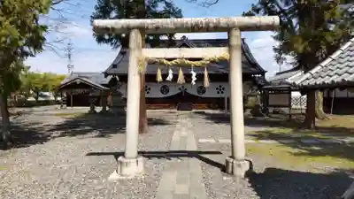 松本神社の鳥居