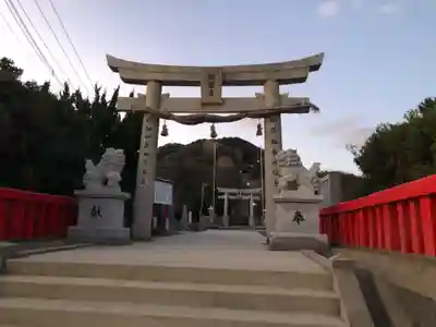織幡神社の鳥居