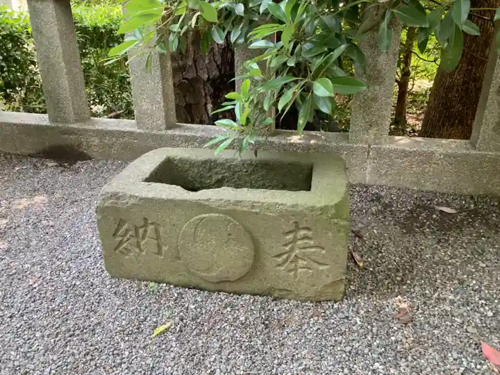 宮山神社の手水舎