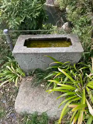 咳嗽神社の手水舎