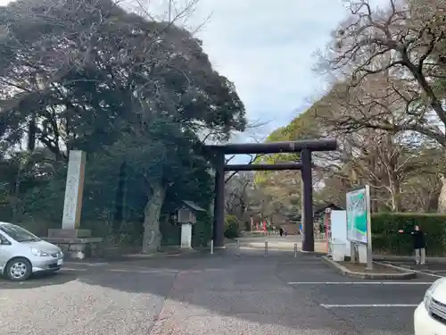 常磐神社の鳥居