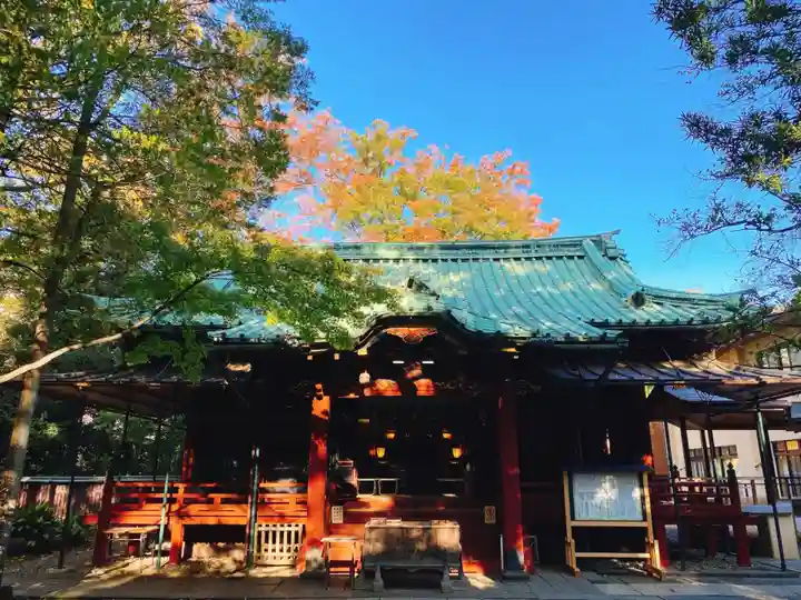 赤坂氷川神社の本殿・本堂