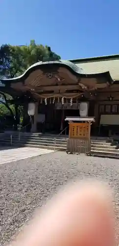 坐摩神社の本殿・本堂