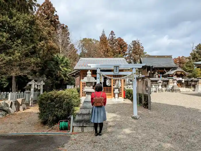 五社神社の鳥居