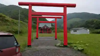 歌別稲荷神社の鳥居