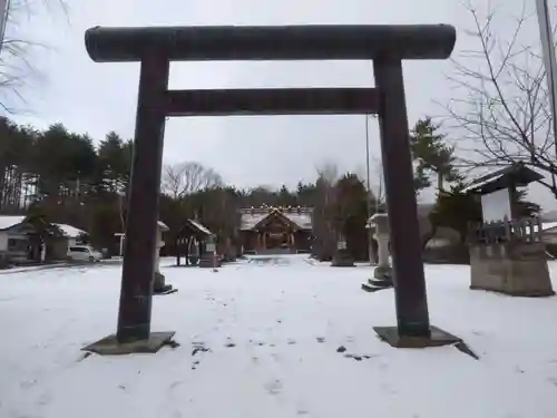 留辺蘂神社の鳥居