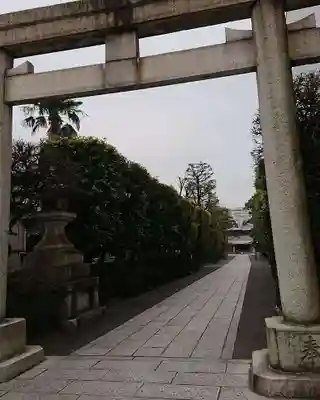 六郷神社の鳥居