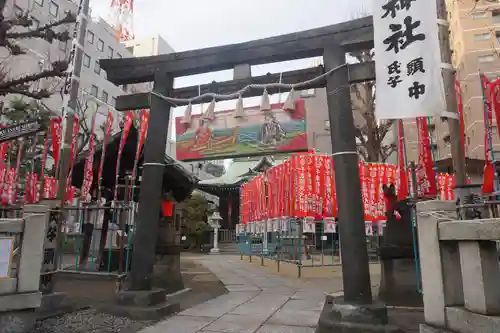 千束稲荷神社の鳥居